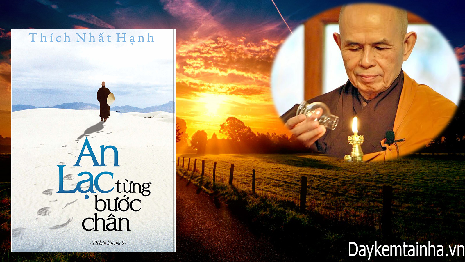 An lạc từng bước ch&acirc;n - Th&iacute;ch Nhất Hạnh